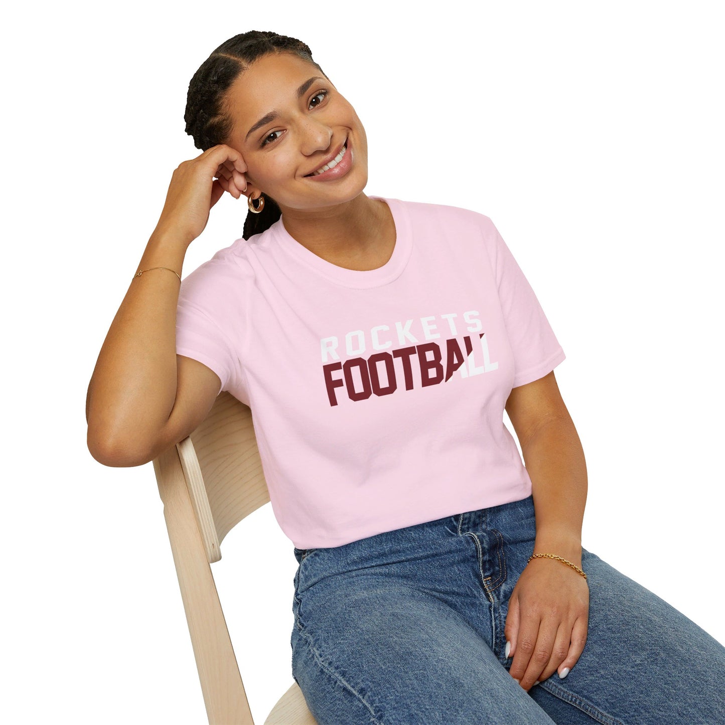 Rockets FootbALL Unisex Softstyle T-Shirt