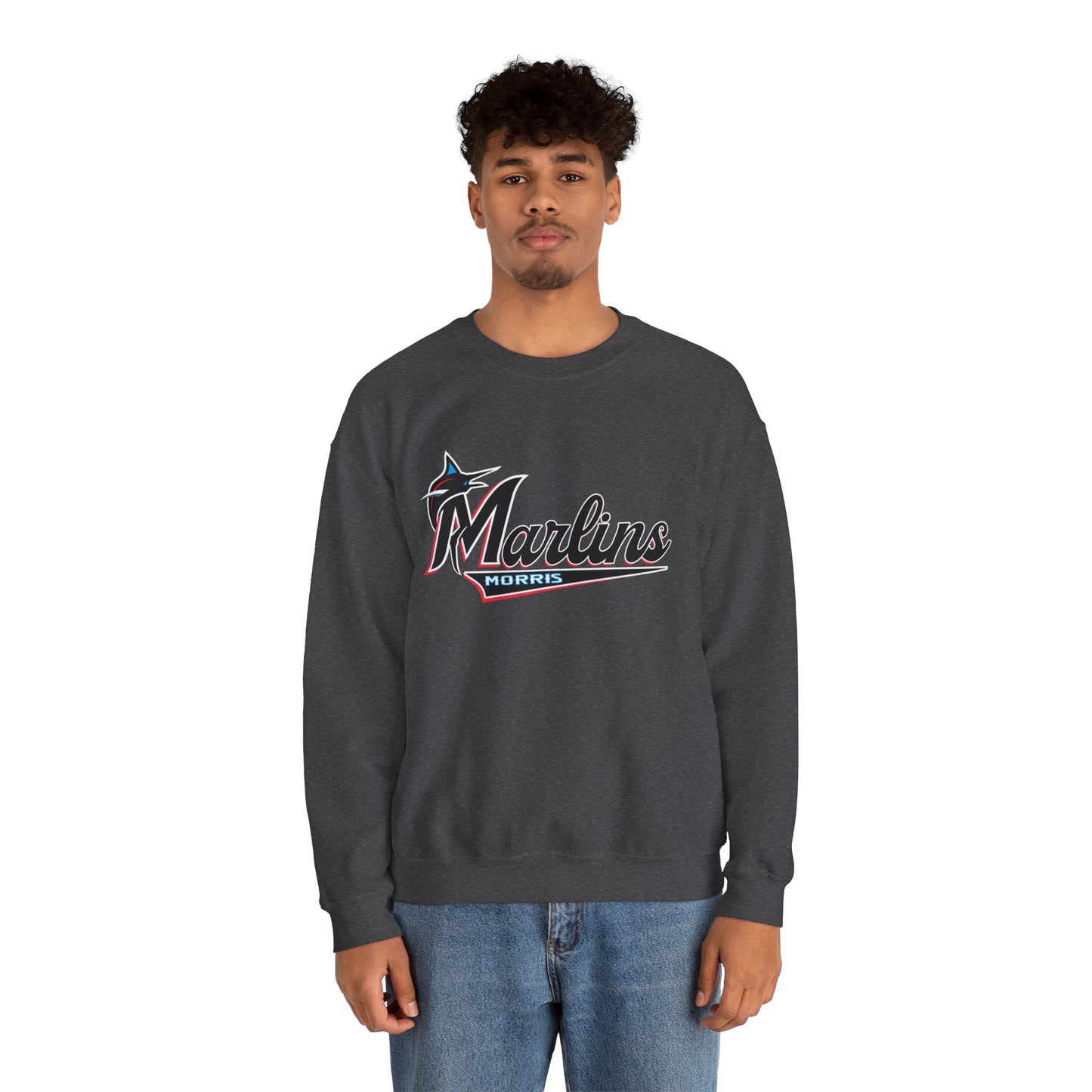 Morris Marlins Heavy Blend™ Crewneck Sweatshirt