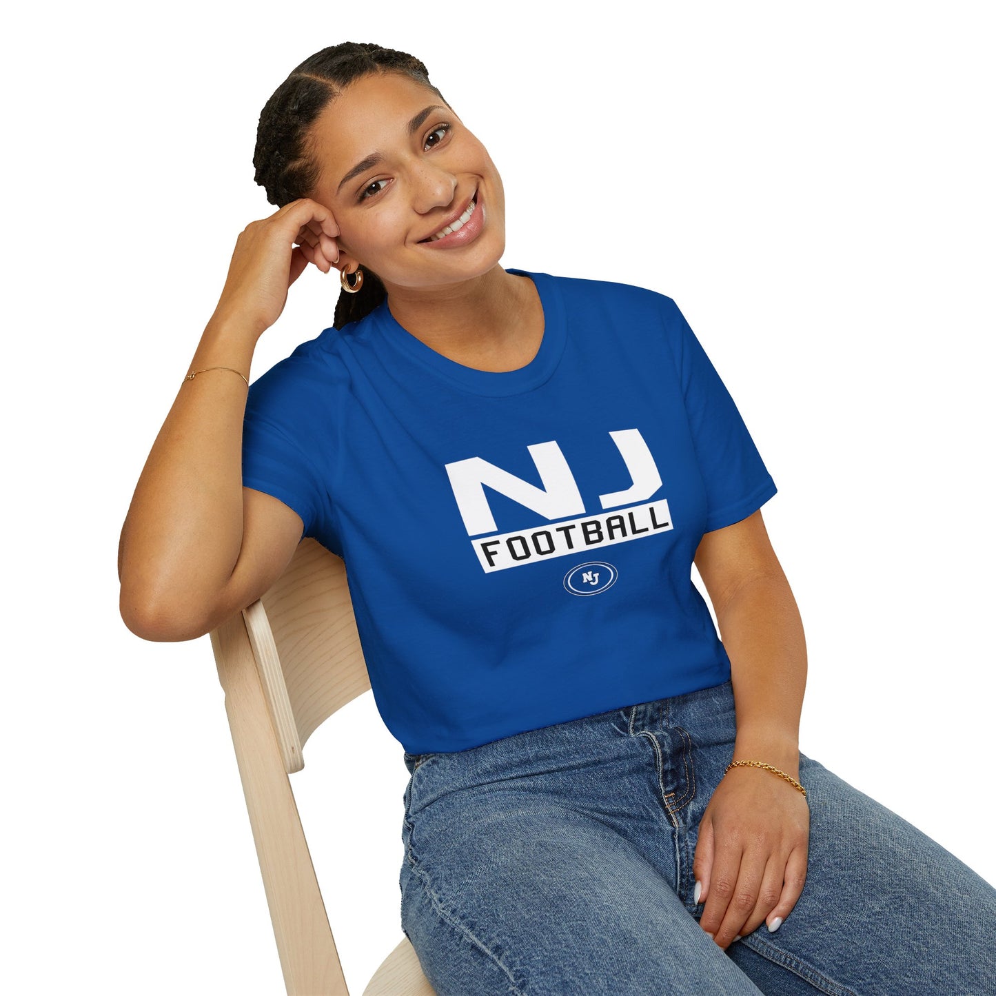 NJ Football Unisex Softstyle T-Shirt