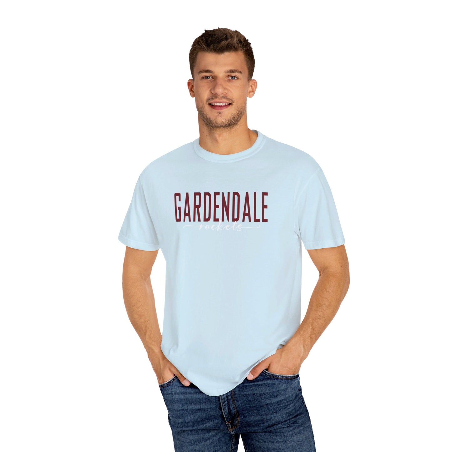 Gardendale Rockets Unisex Garment-Dyed T-shirt