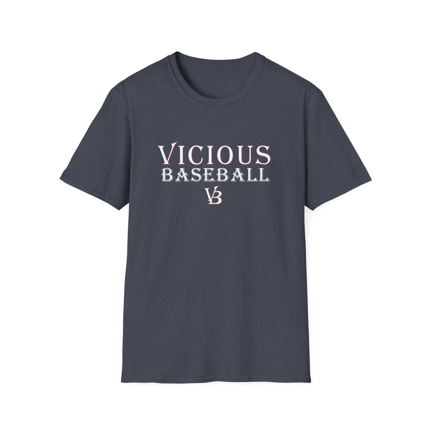 Vicious Baseball Unisex Softstyle T-Shirt