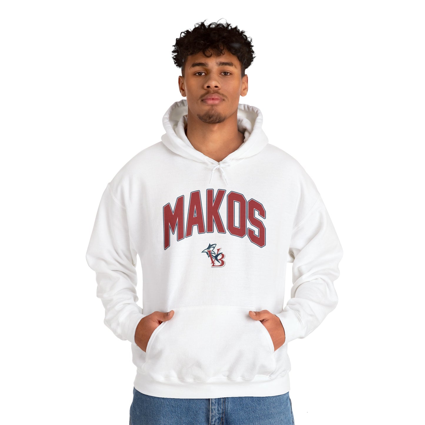 VB MAKOS Heavy Blend Hooded Sweatshirt - Team Spirit Apparel