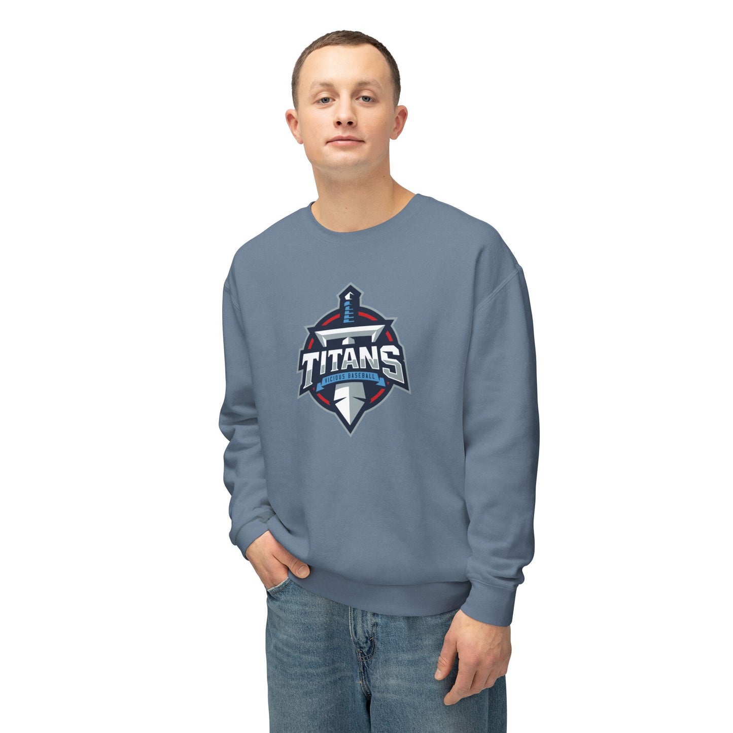 VB Titans Unisex Lightweight Crewneck Sweatshirt