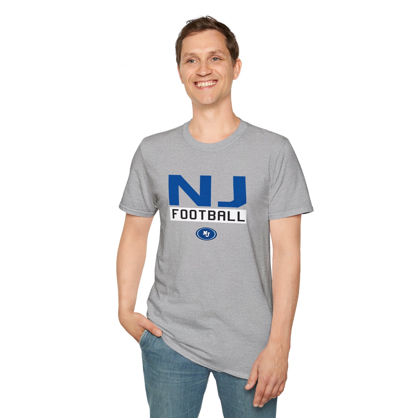 NJ Football Unisex Softstyle T-Shirt