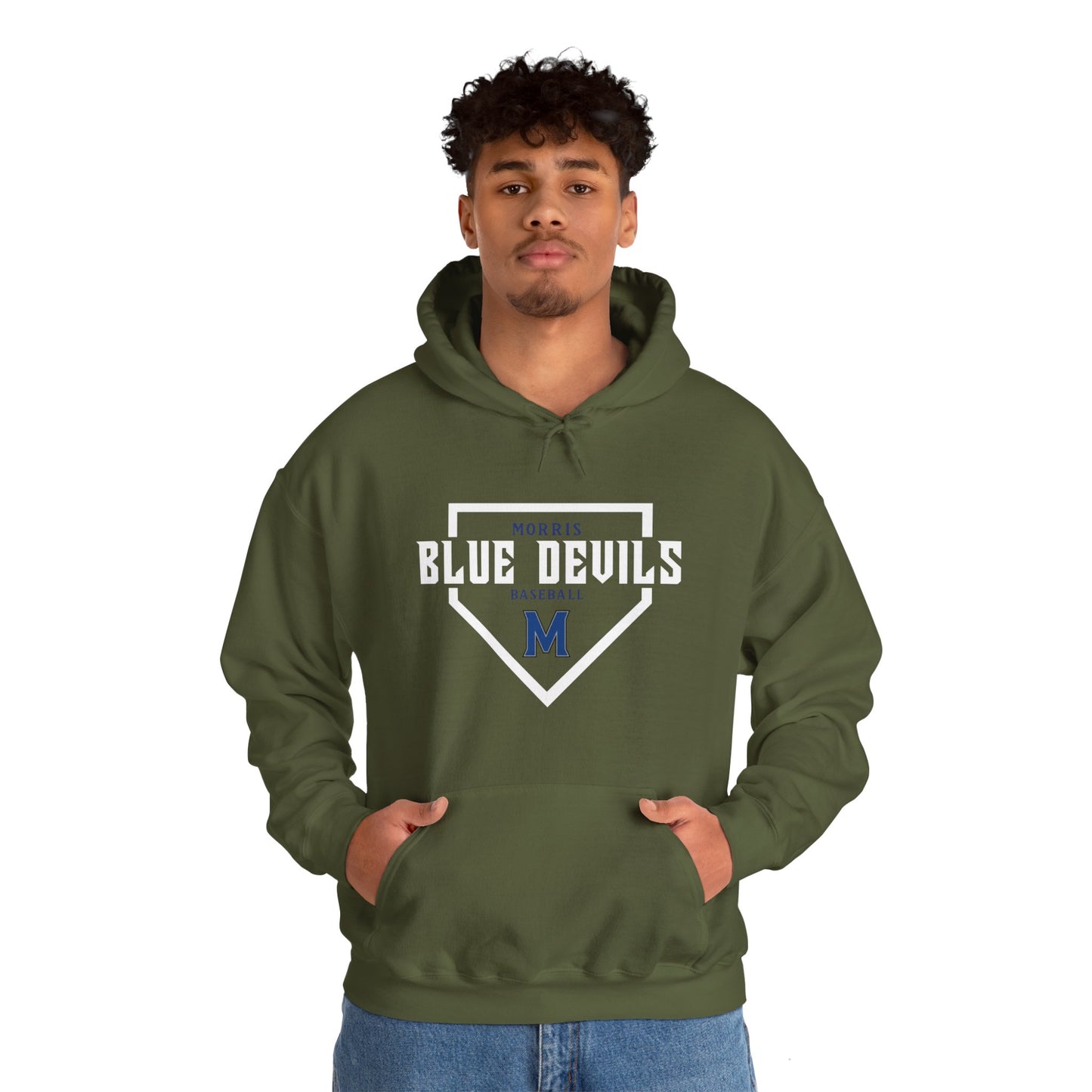 Morris Baseball Heavy Blend™ Hooded Sweatshirt