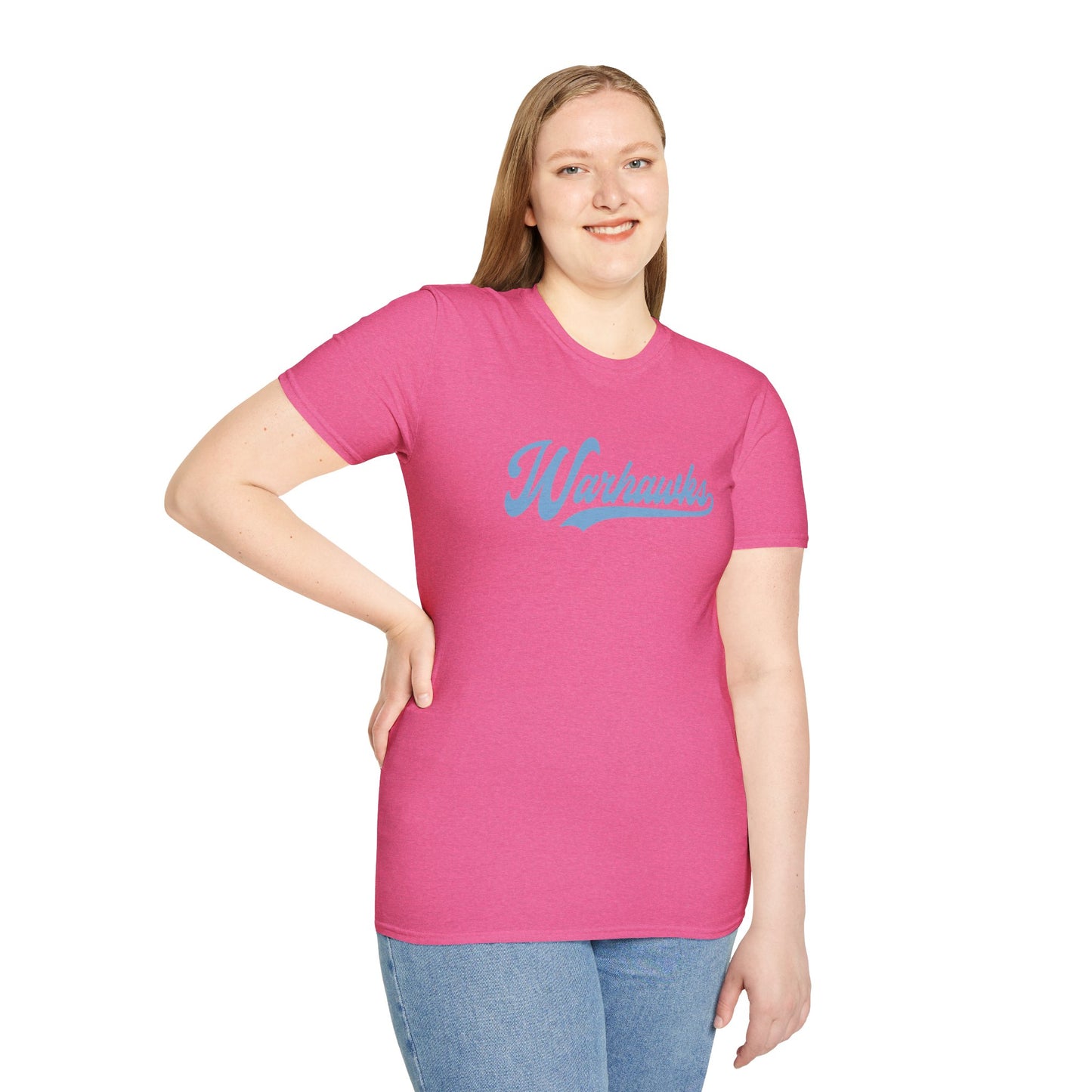 VB Warhawks Vintage Script - Unisex Softstyle T-Shirt