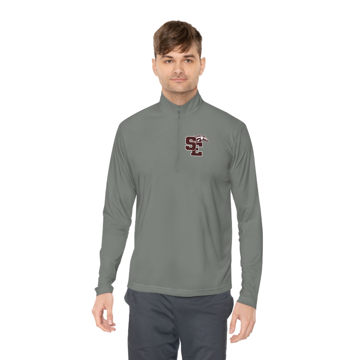 SE Mustangs Quarter-Zip Pullover