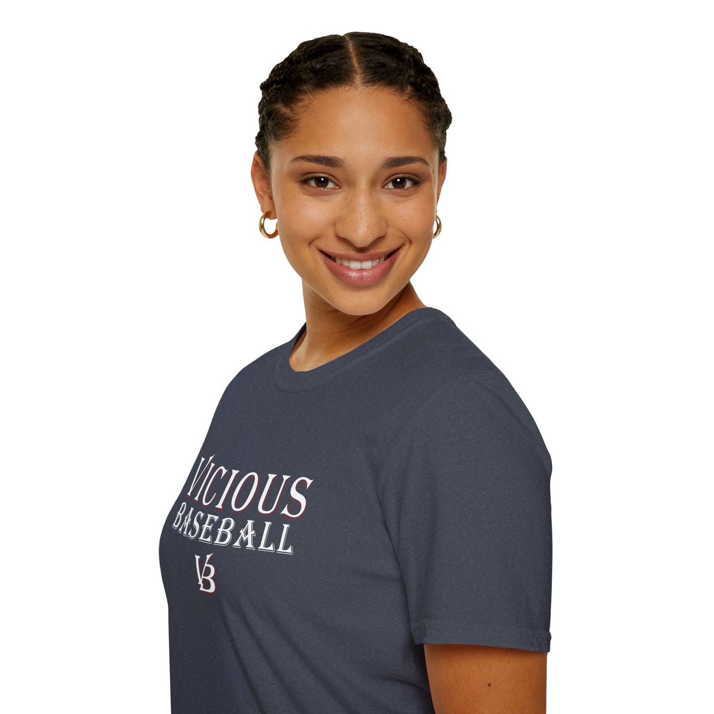 Vicious Baseball Unisex Softstyle T-Shirt