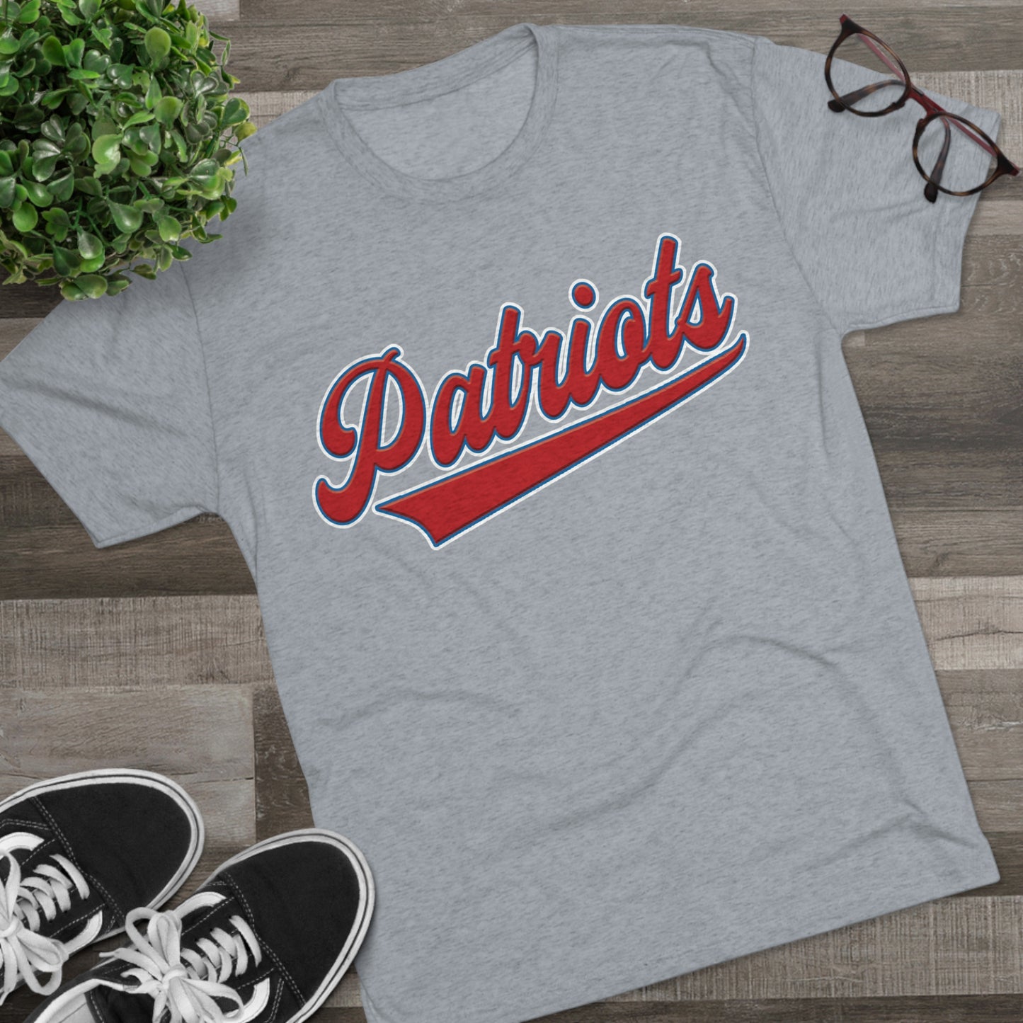 VB Patriots Tri-Blend Crew Tee