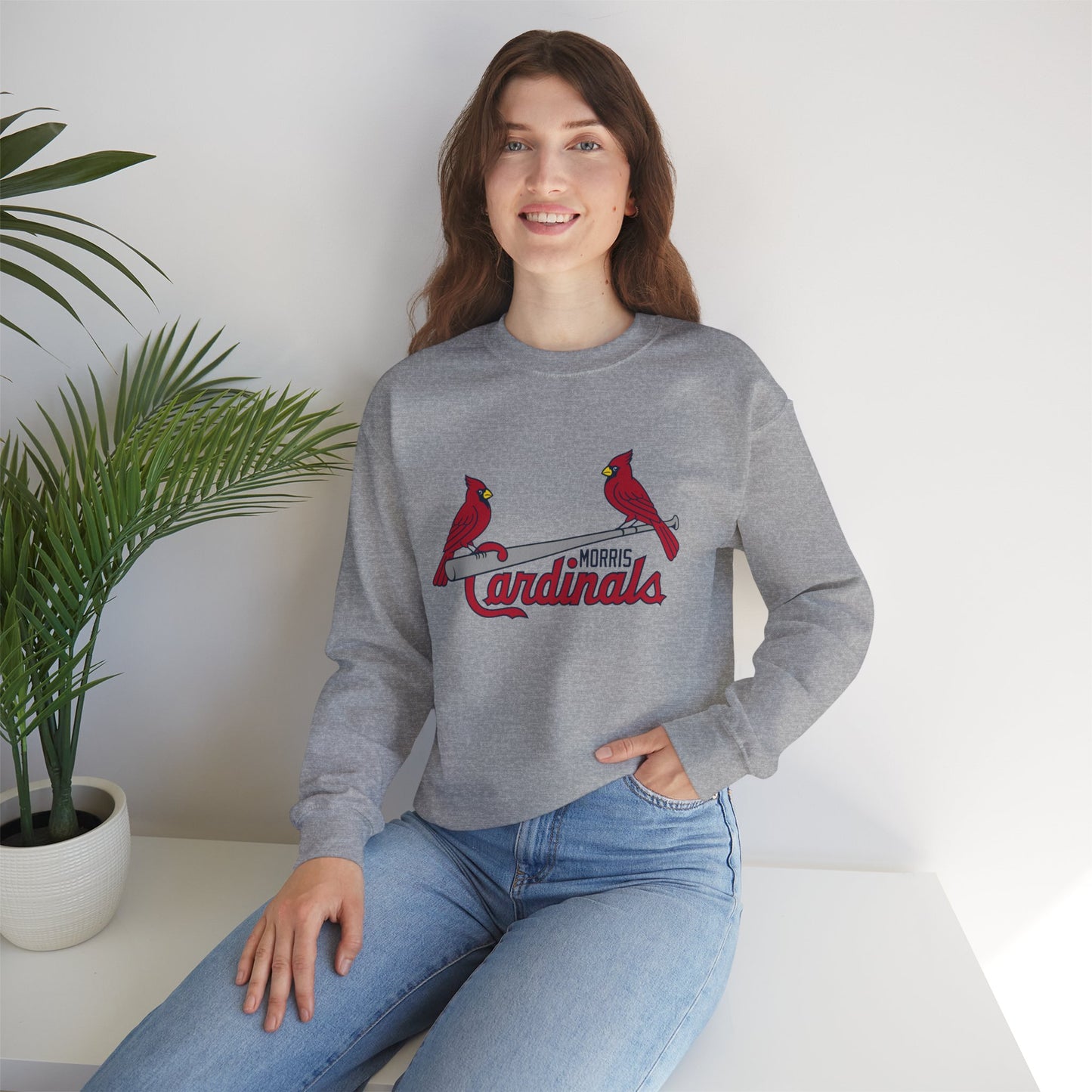 Morris Cardinals Unisex Heavy Blend™ Crewneck Sweatshirt