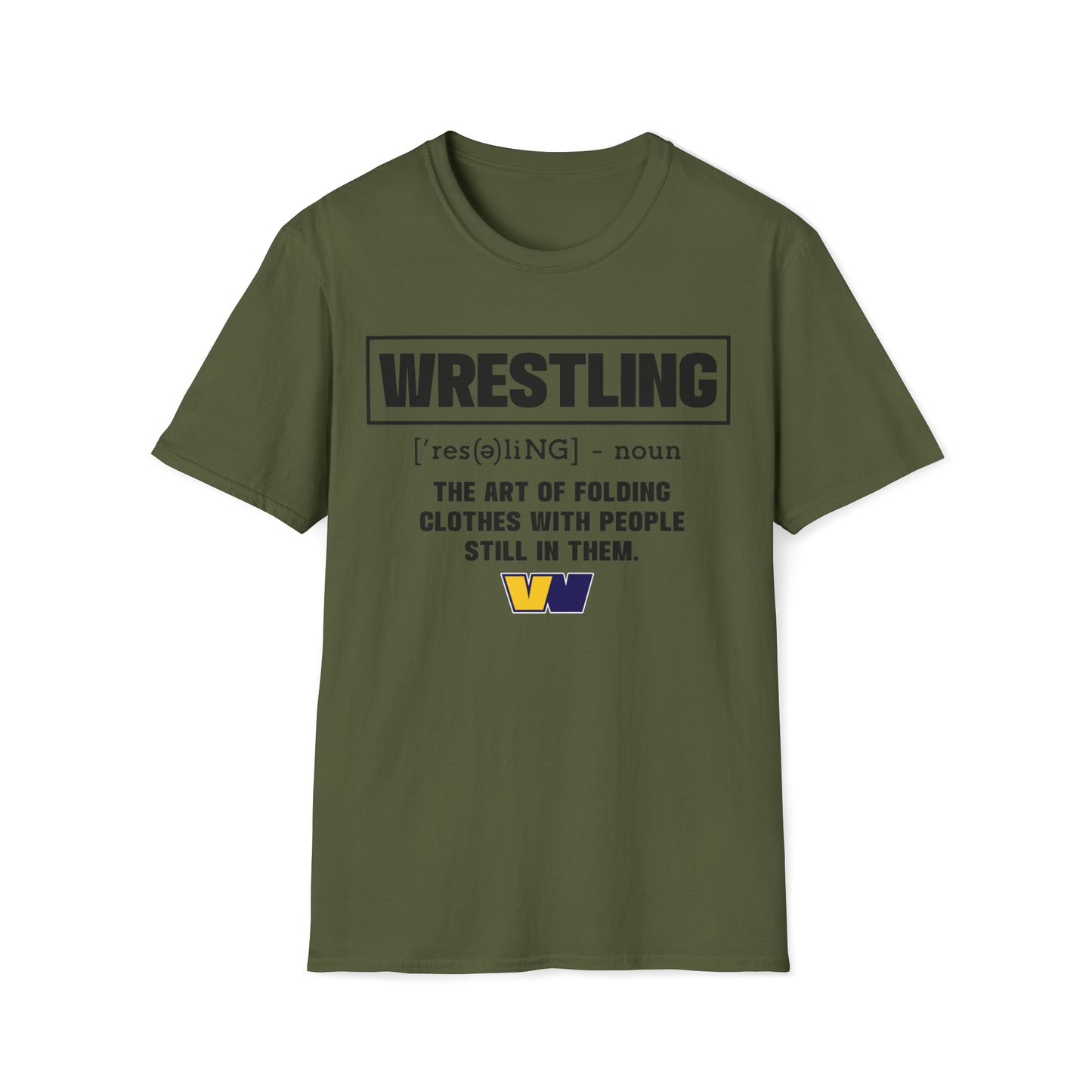 Vicious Wrestling Definition Softstyle T-Shirt