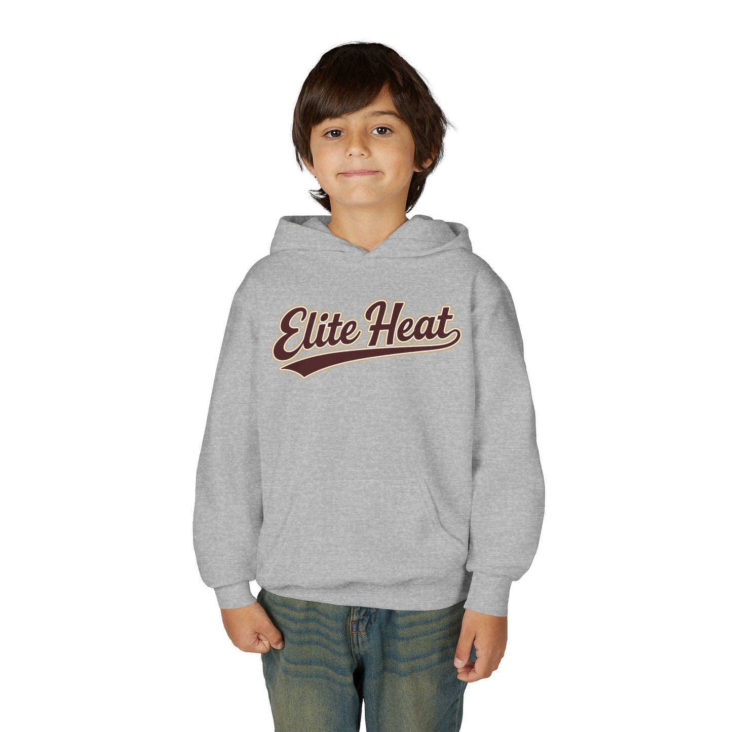 Elite Heat Youth Retro Script Hoodie