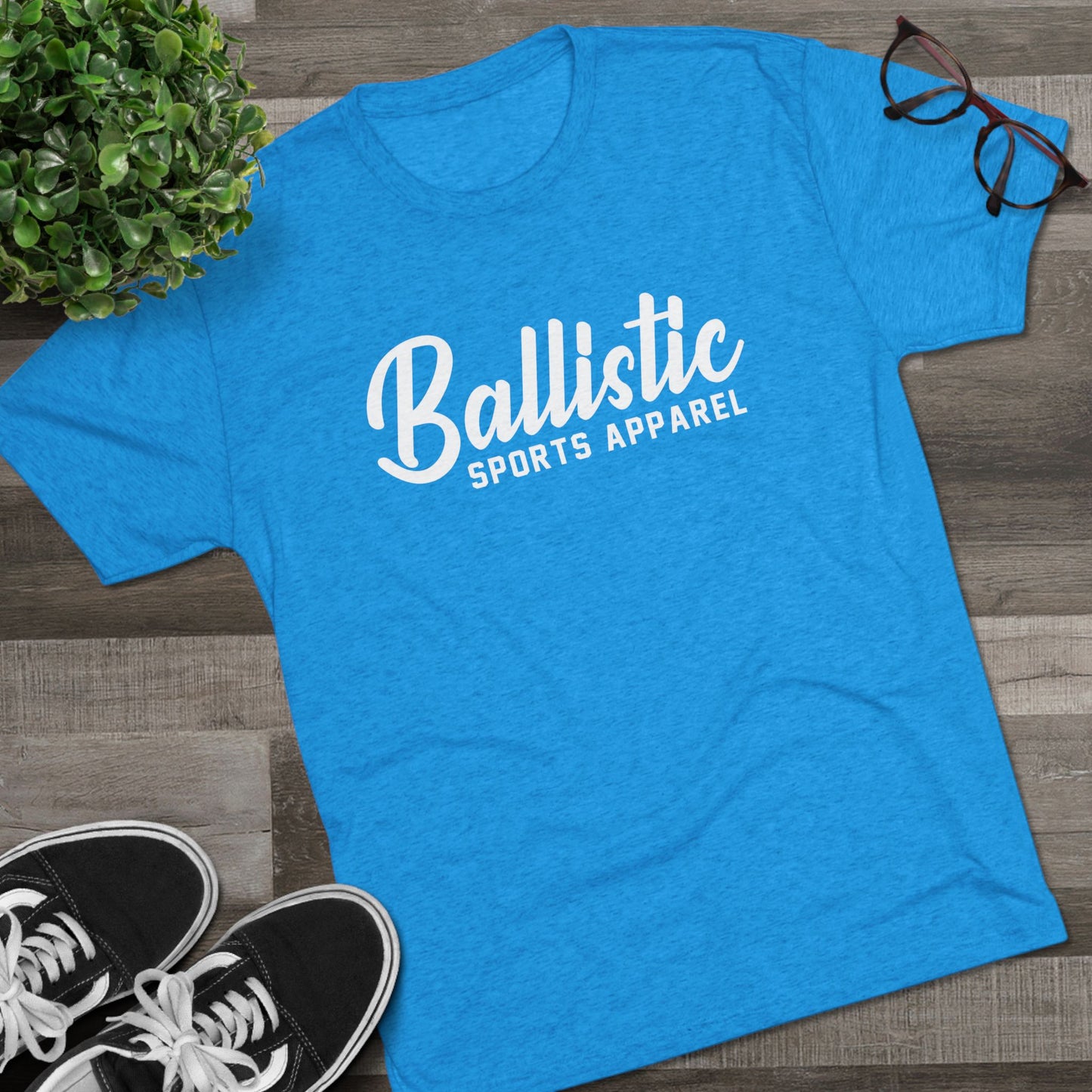 Ballistic Script Tri-Blend Crew Tee