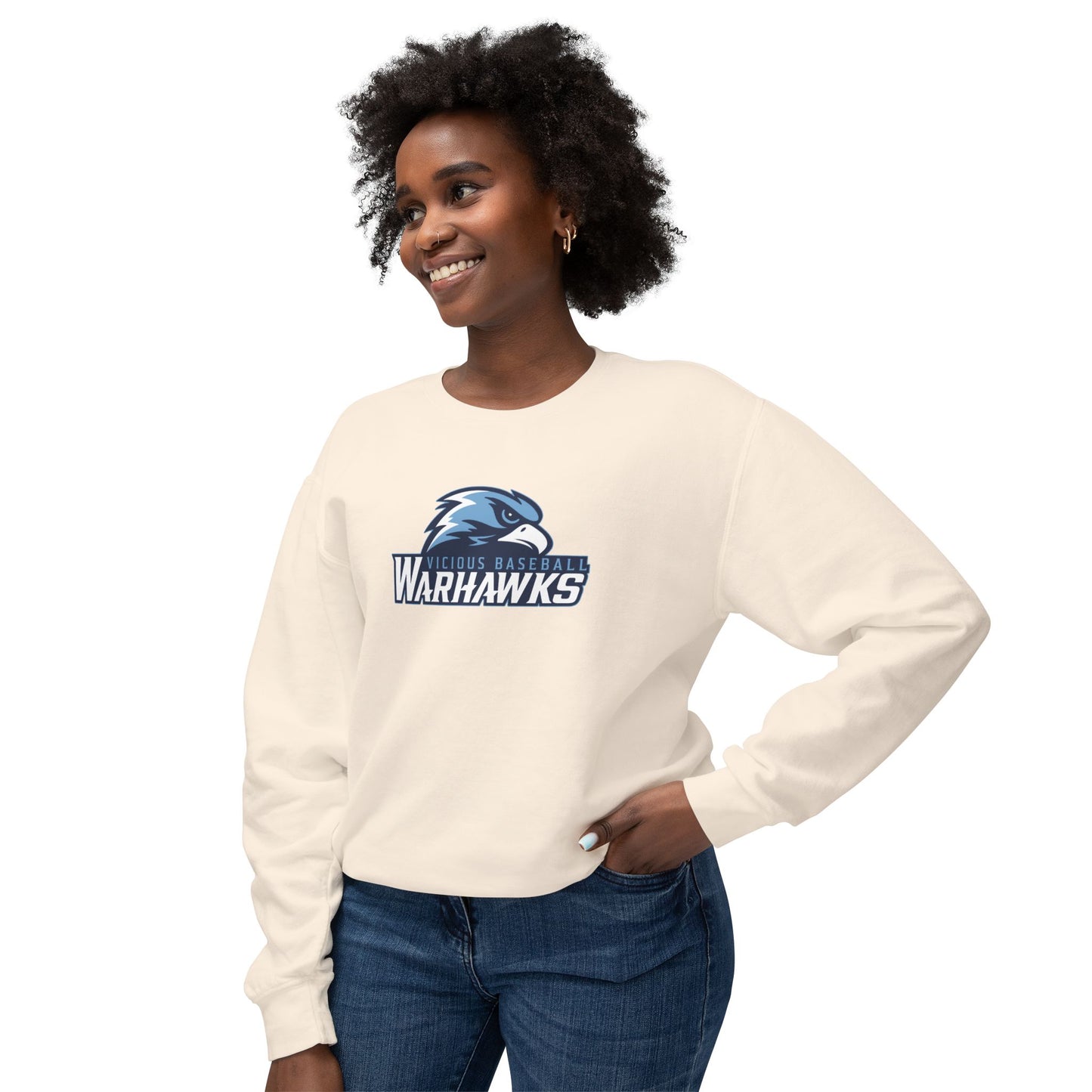 VB Warhawks Unisex Lightweight Crewneck Sweatshirt