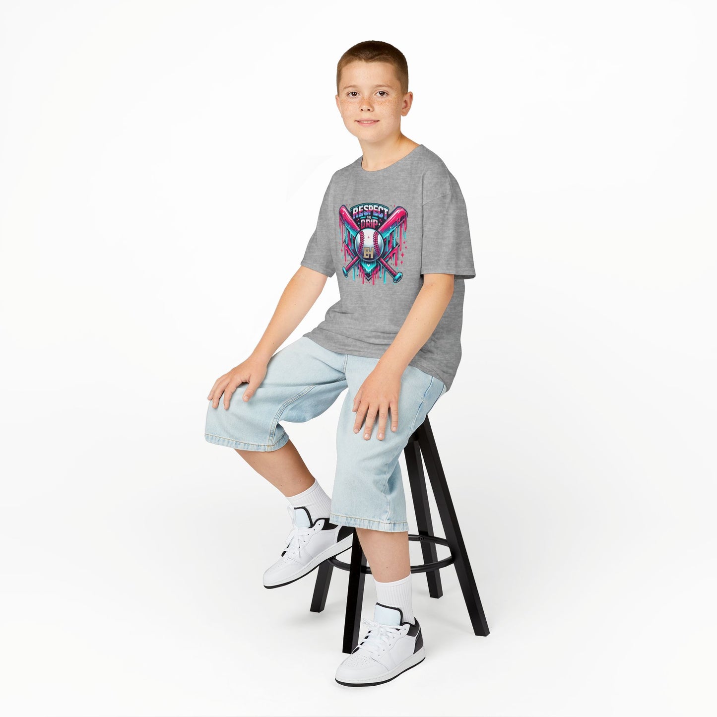 Elite Heat "Respect the Drip" Alt Tee - Youth