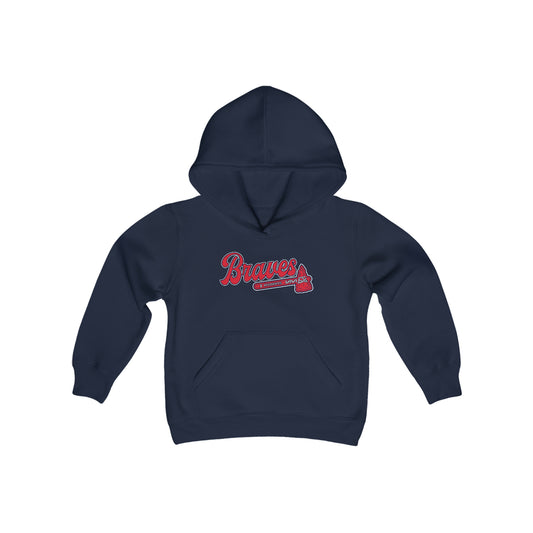 Morris Braves Youth Heavy Blend Hooded Sweatshirt