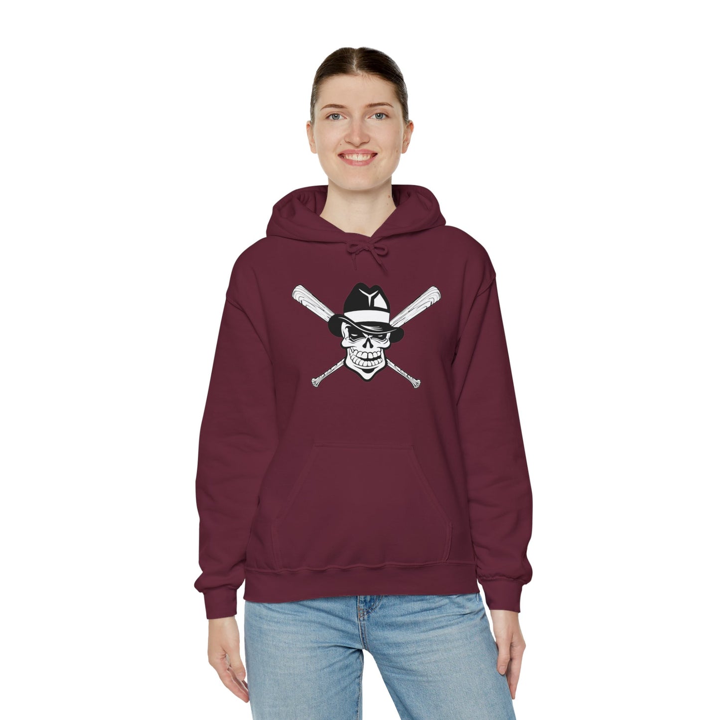 Mafia Skull Heavy Blend™ Hooded Sweatshirt