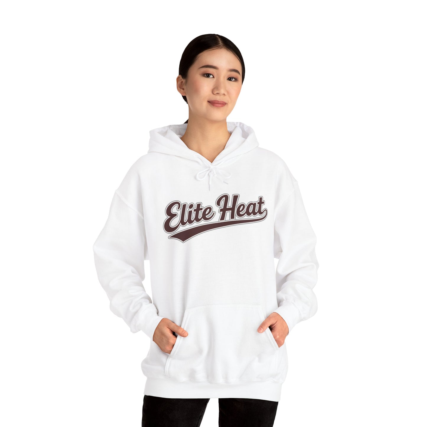 Elite Heat Hoodie — Retro Script Pullover
