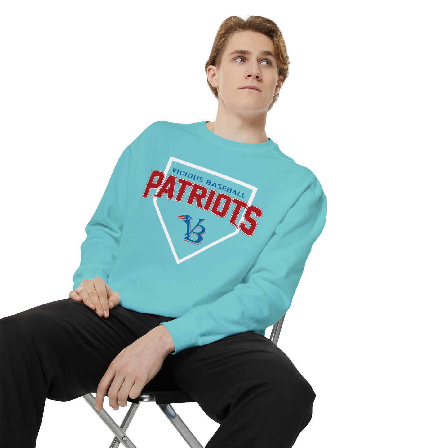 VB Patriots Garment-Dyed Sweatshirt