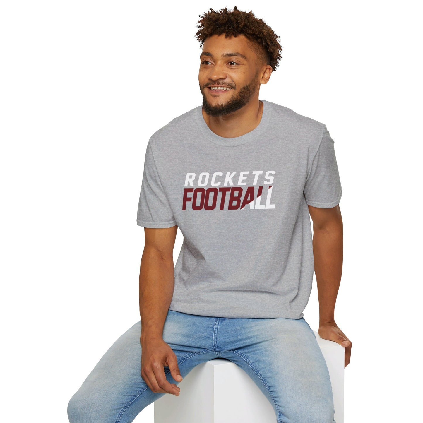 Rockets FootbALL Unisex Softstyle T-Shirt