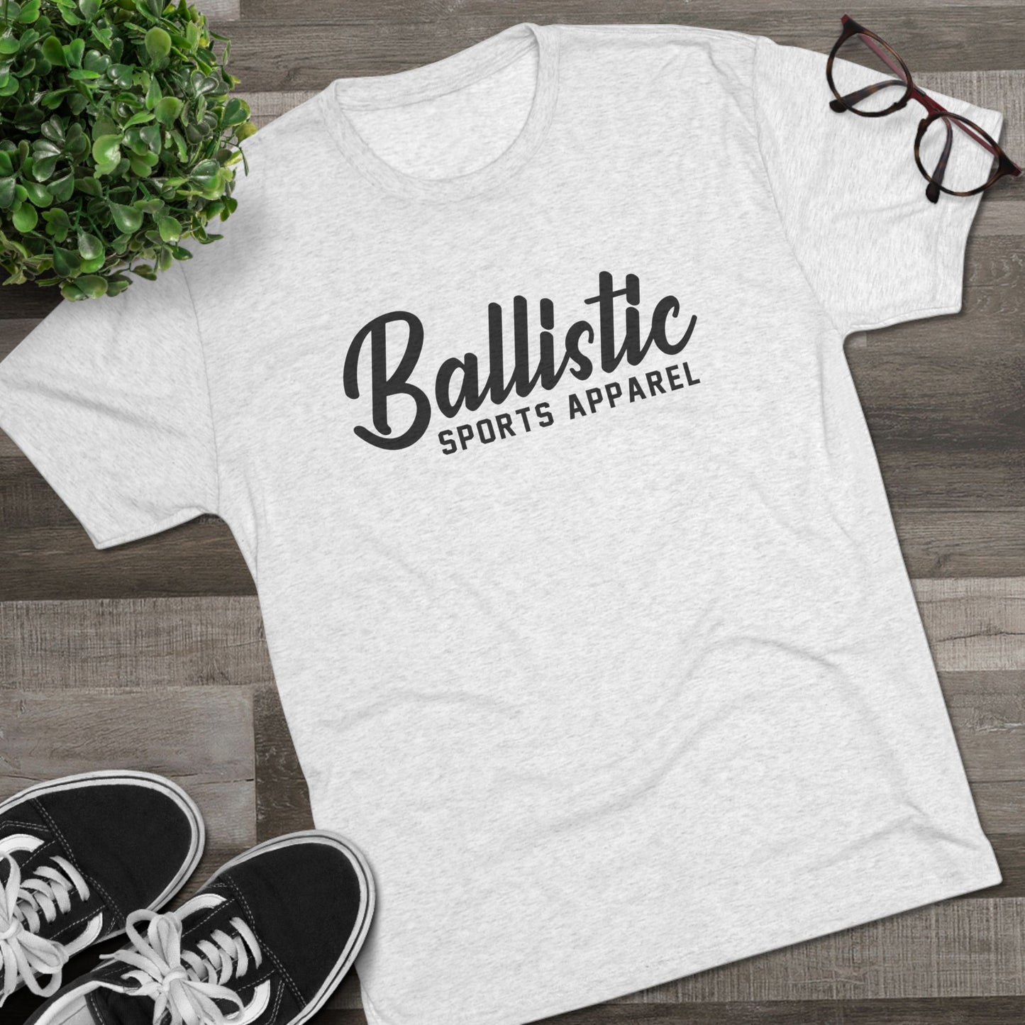 Ballistic Script Tri-Blend Crew Tee