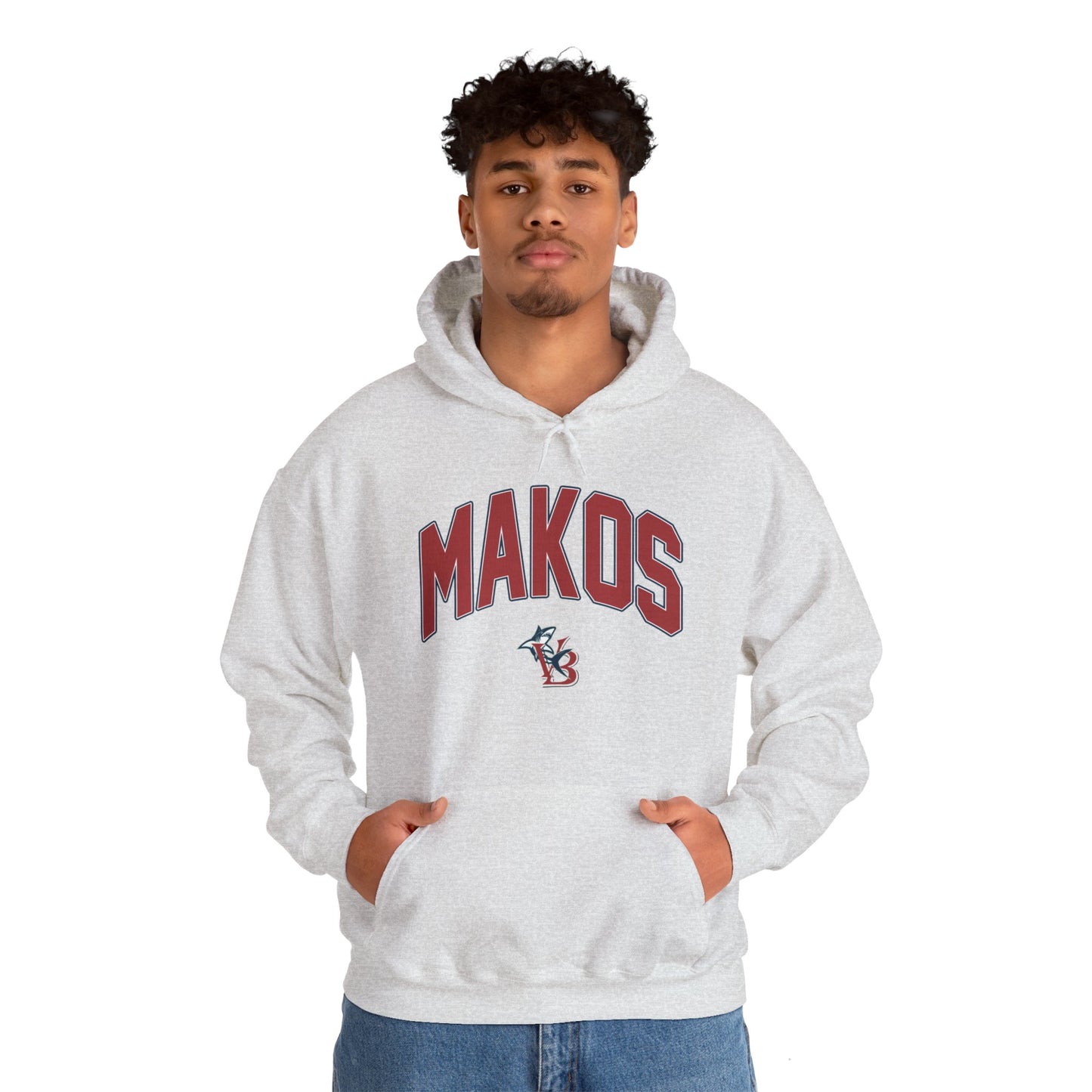 VB MAKOS Heavy Blend Hooded Sweatshirt - Team Spirit Apparel