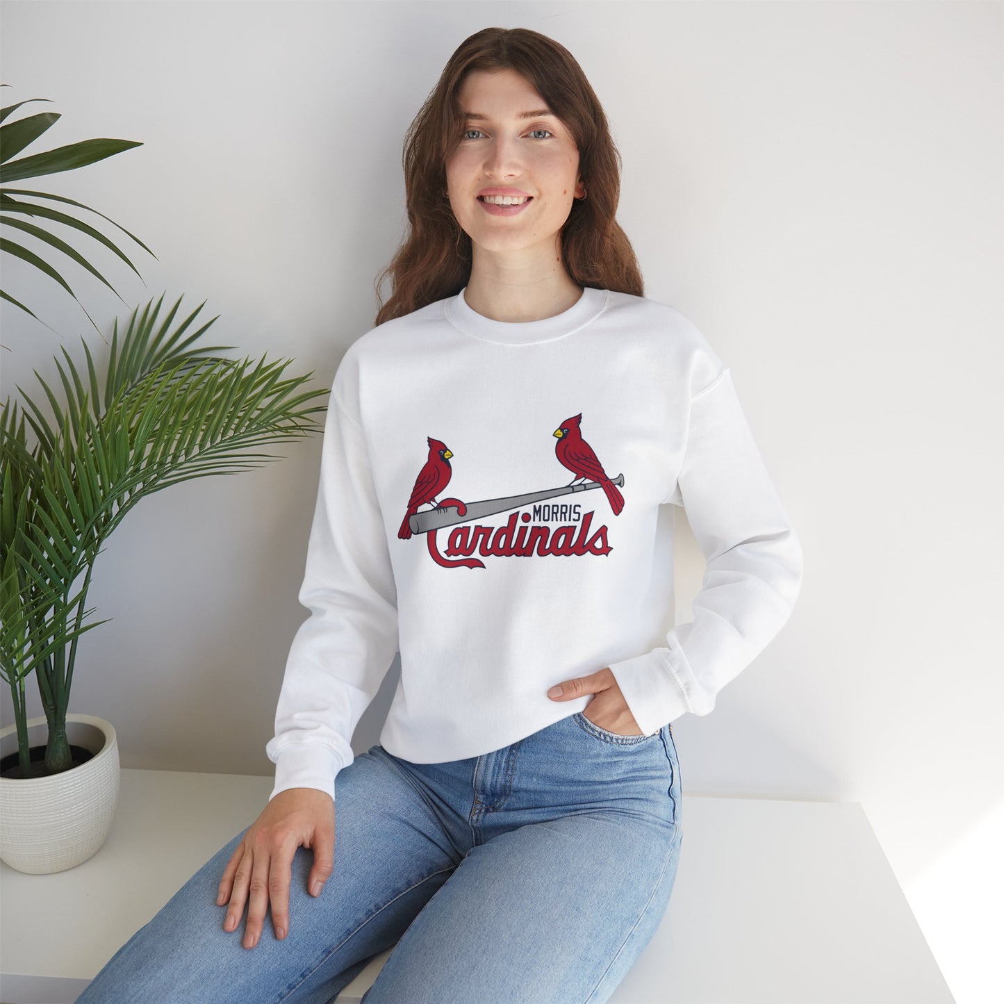 Morris Cardinals Unisex Heavy Blend™ Crewneck Sweatshirt