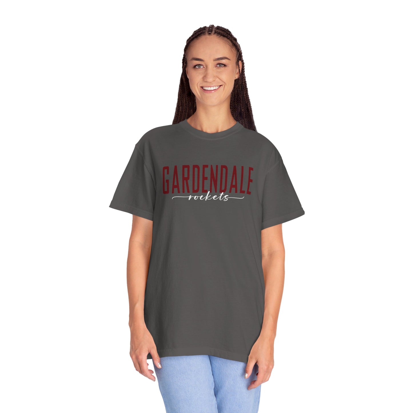 Gardendale Rockets Unisex Garment-Dyed T-shirt