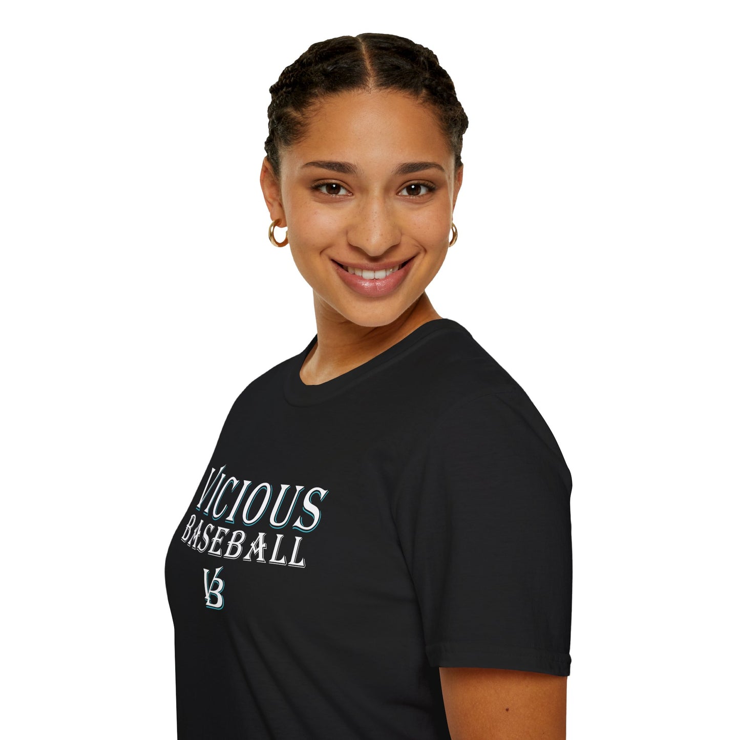 Vicious Baseball Unisex Softstyle T-Shirt