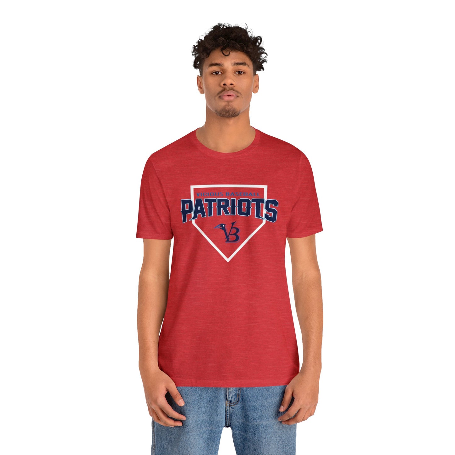 VB Patriots Plate Jersey Short Sleeve Tee