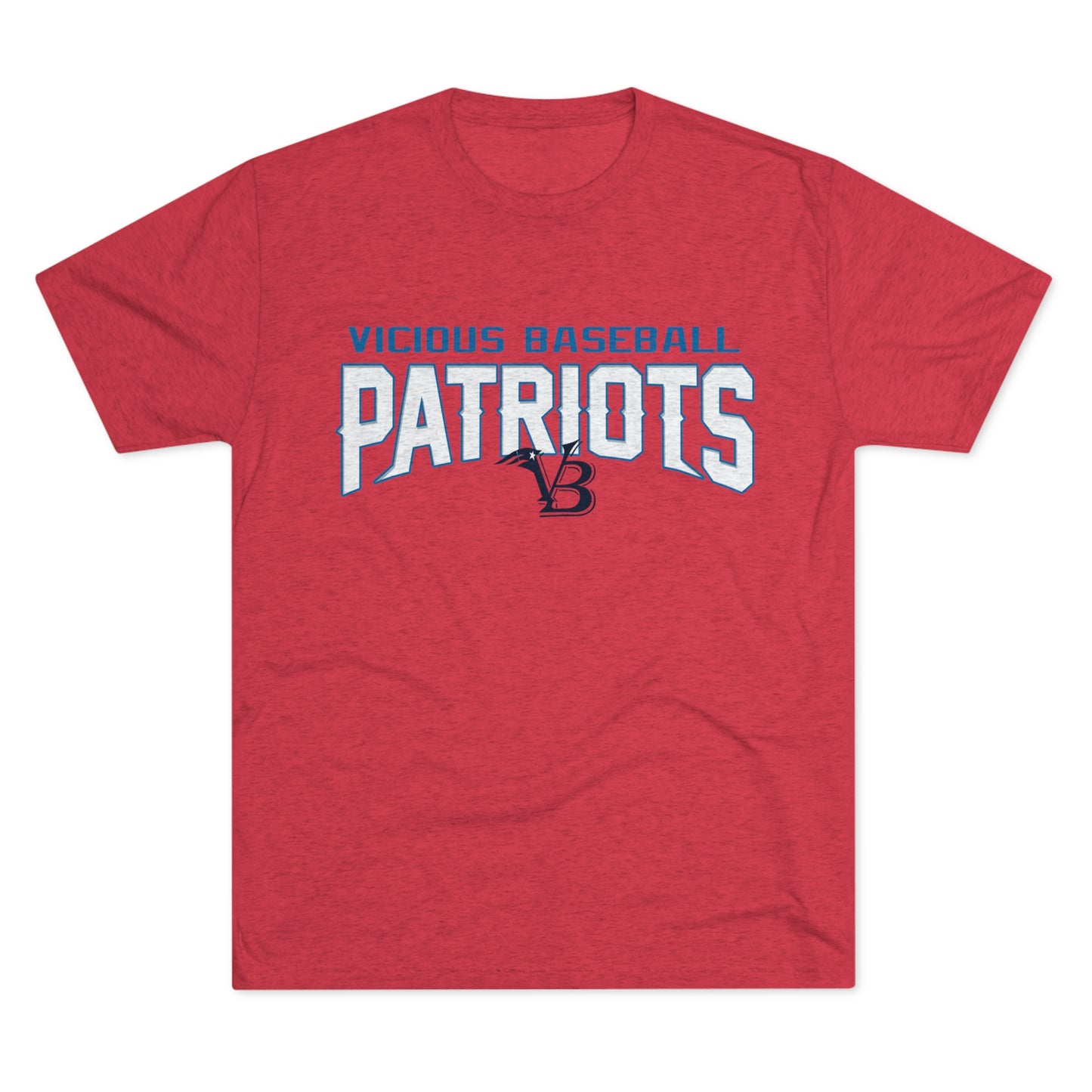 VB Patriots Tri-Blend Crew Tee