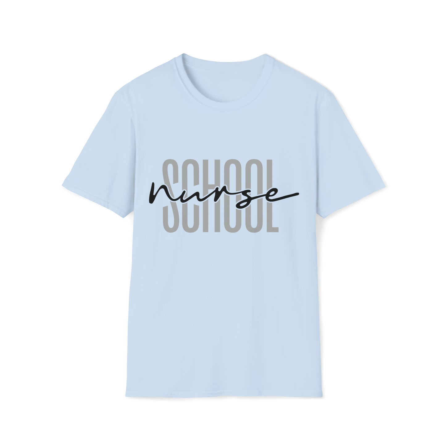 School Nurse Simple Softstyle T-Shirt