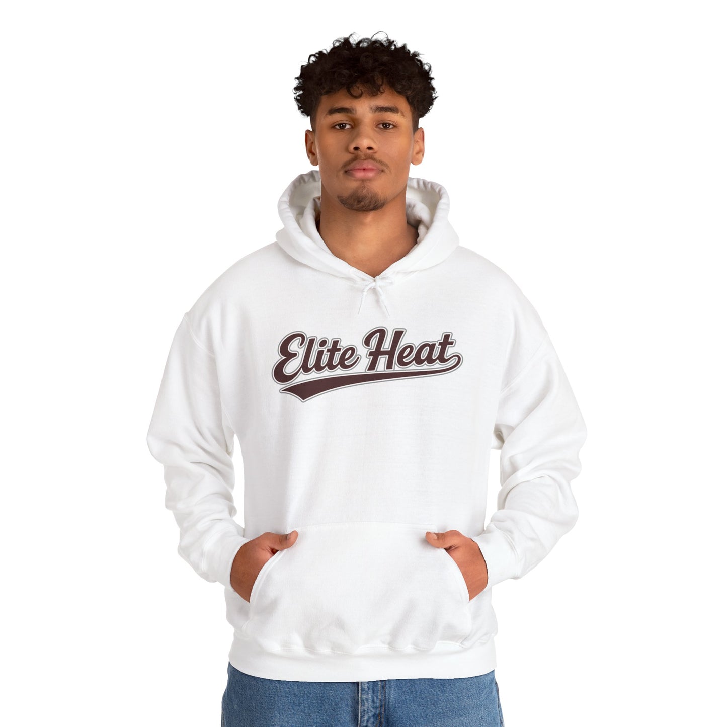 Elite Heat Hoodie — Retro Script Pullover
