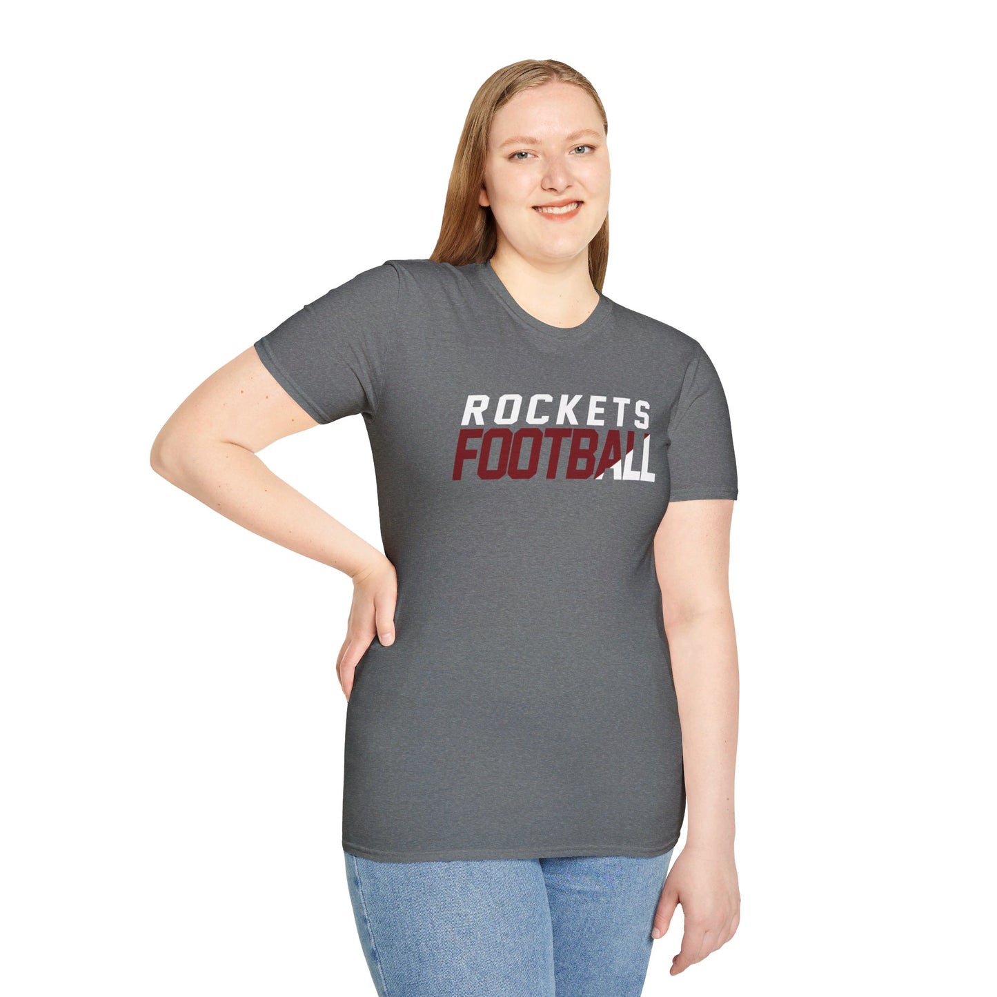 Rockets FootbALL Unisex Softstyle T-Shirt