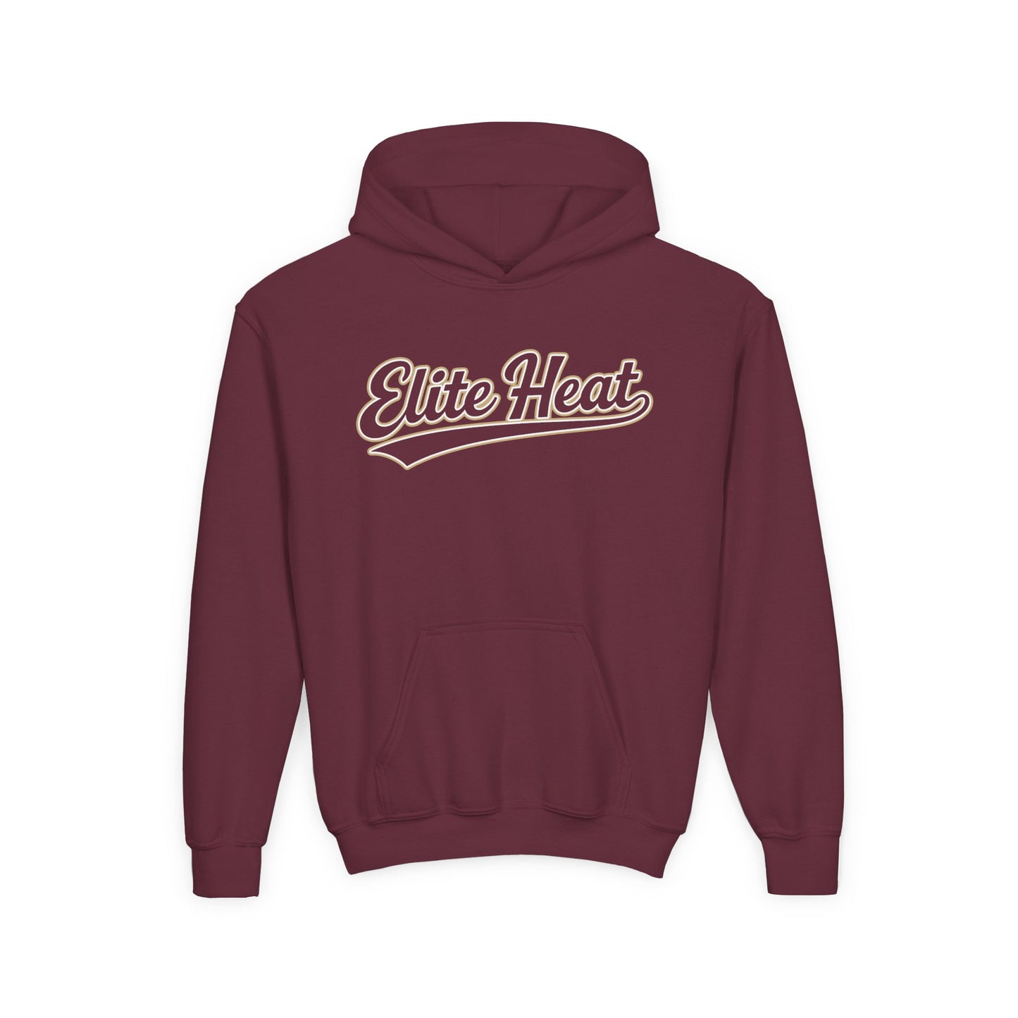 Elite Heat Youth Retro Script Hoodie