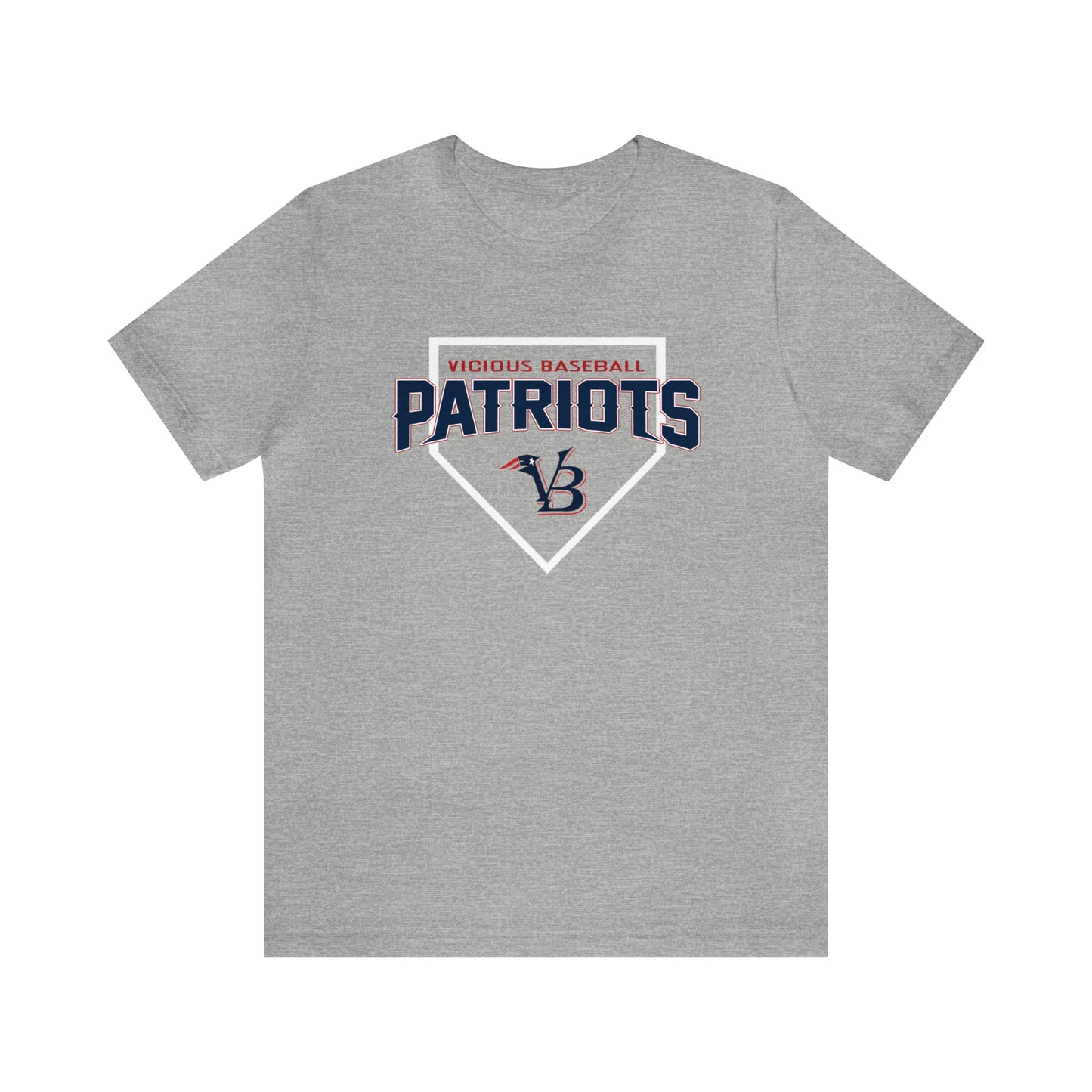 VB Patriots Plate Jersey Short Sleeve Tee