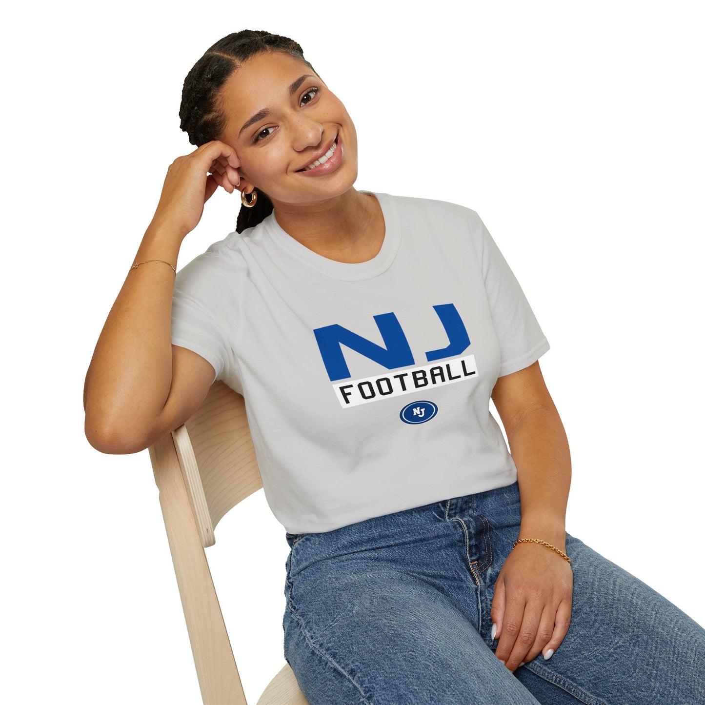 NJ Football Unisex Softstyle T-Shirt