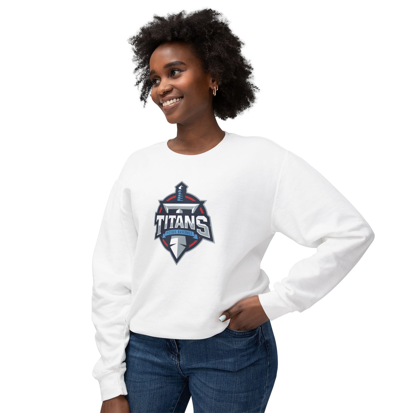 VB Titans Unisex Lightweight Crewneck Sweatshirt