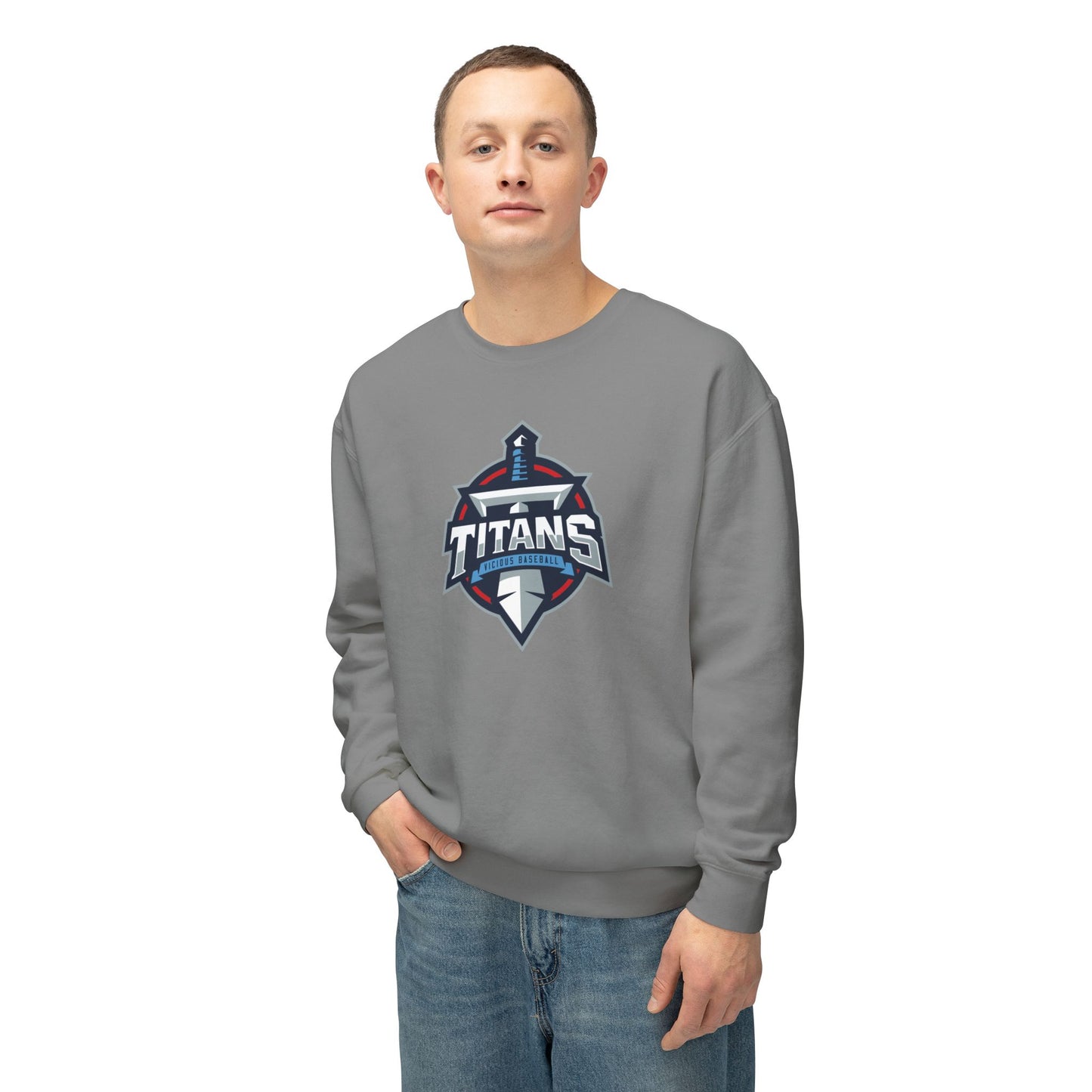 VB Titans Unisex Lightweight Crewneck Sweatshirt