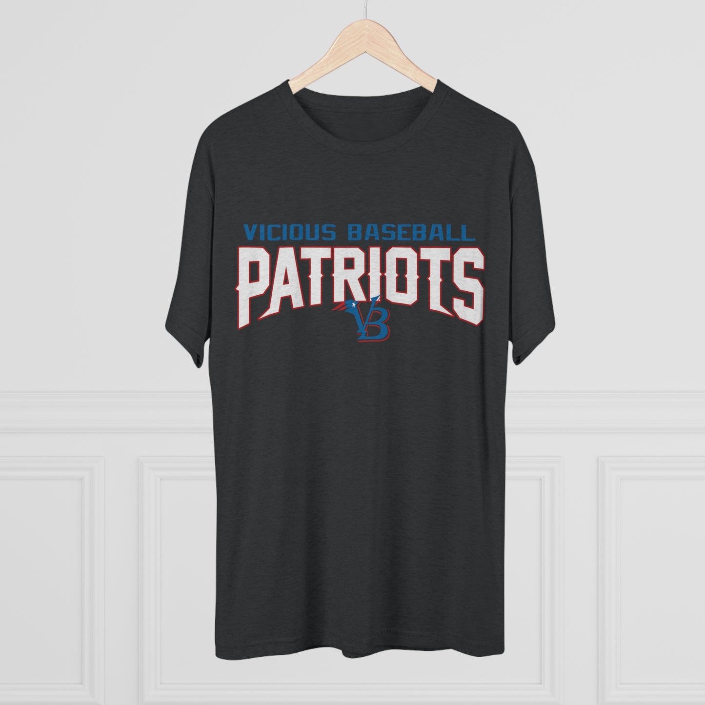 VB Patriots Tri-Blend Crew Tee