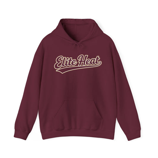 Elite Heat Hoodie — Retro Script Pullover