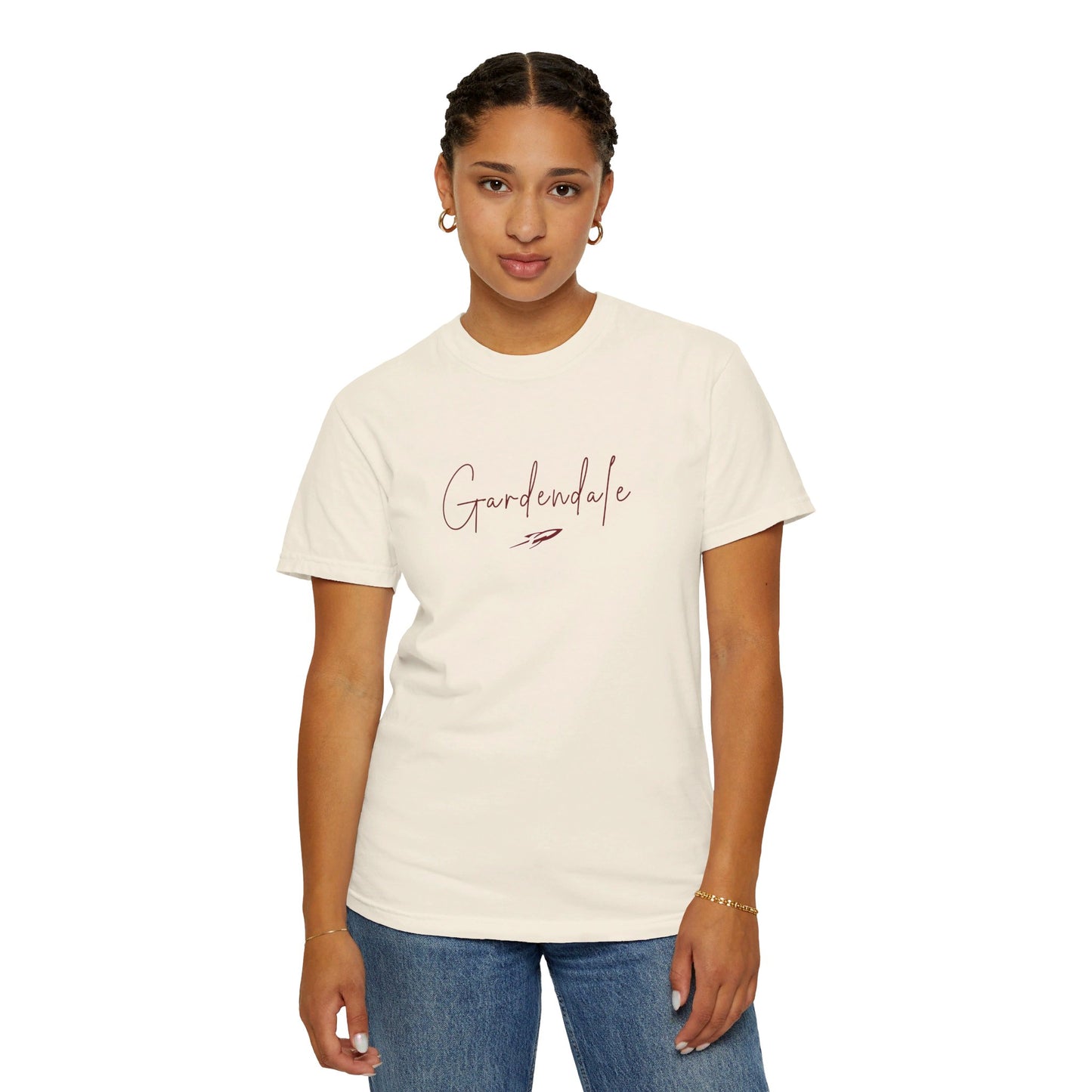 Gardendale Script Unisex Garment-Dyed T-shirt