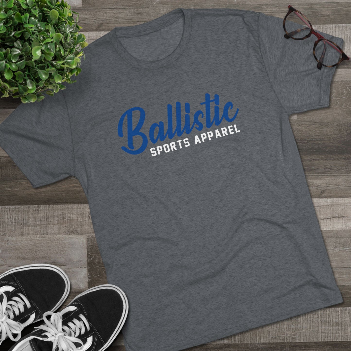 Ballistic Script Tri-Blend Crew Tee