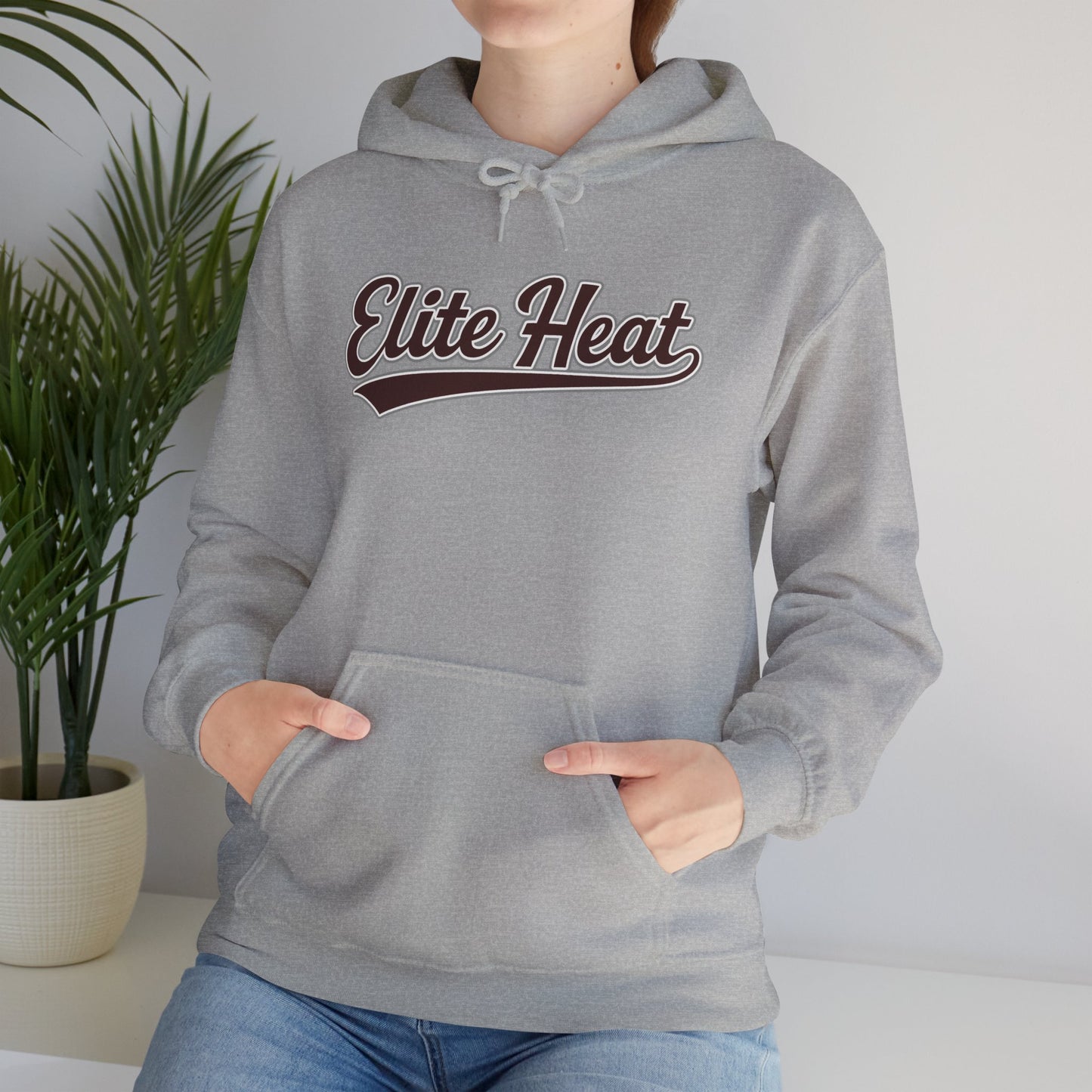 Elite Heat Hoodie — Retro Script Pullover