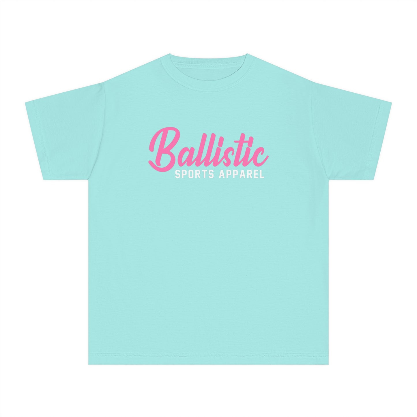 Ballistic Pink Logo Youth Midweight Tee