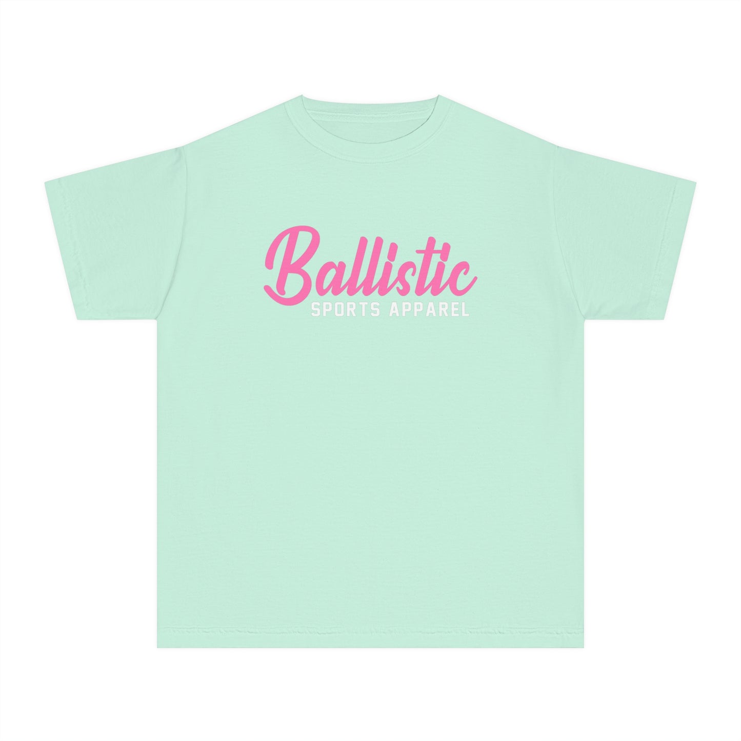 Ballistic Pink Logo Youth Midweight Tee