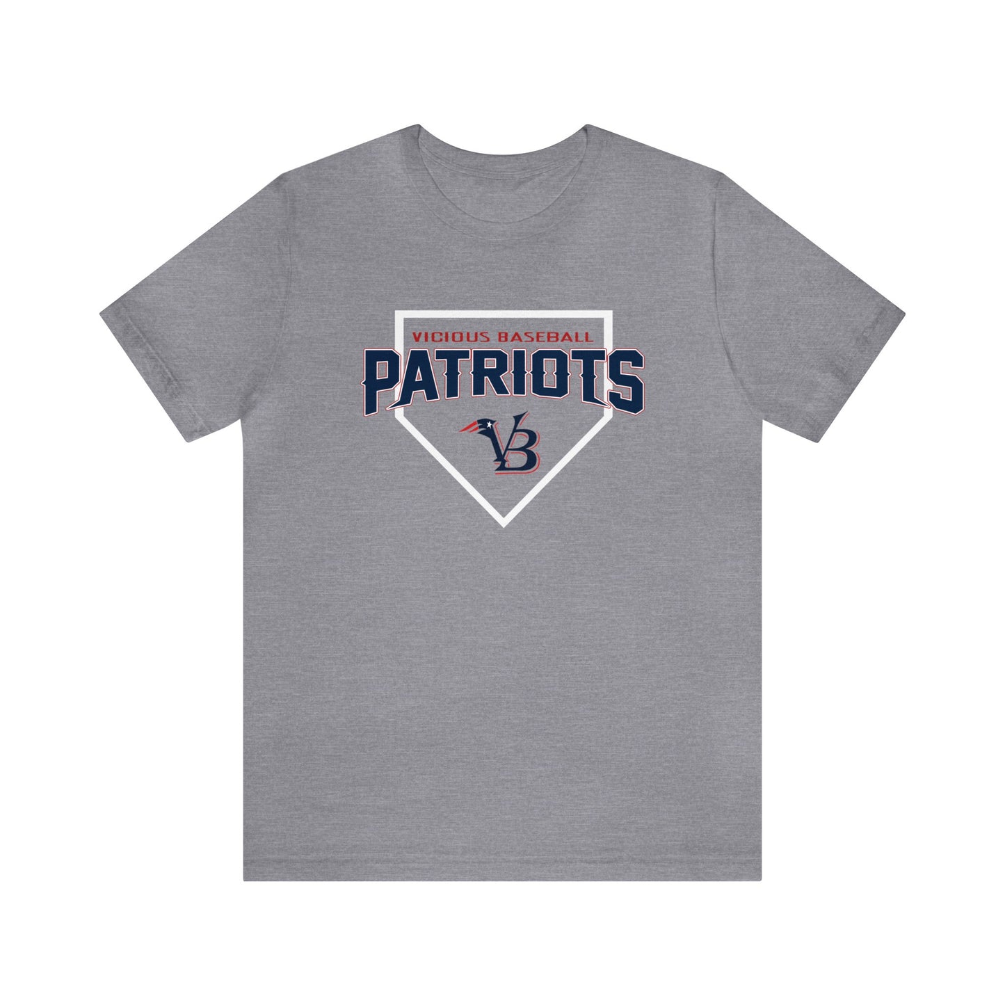 VB Patriots Plate Jersey Short Sleeve Tee