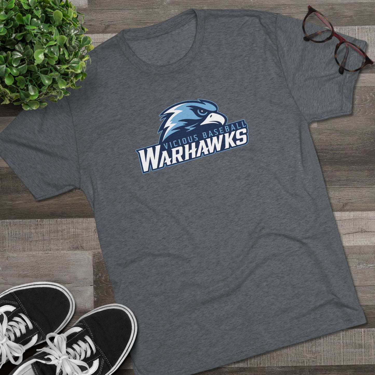 VB Warhawks Unisex Tri-Blend Crew Tee