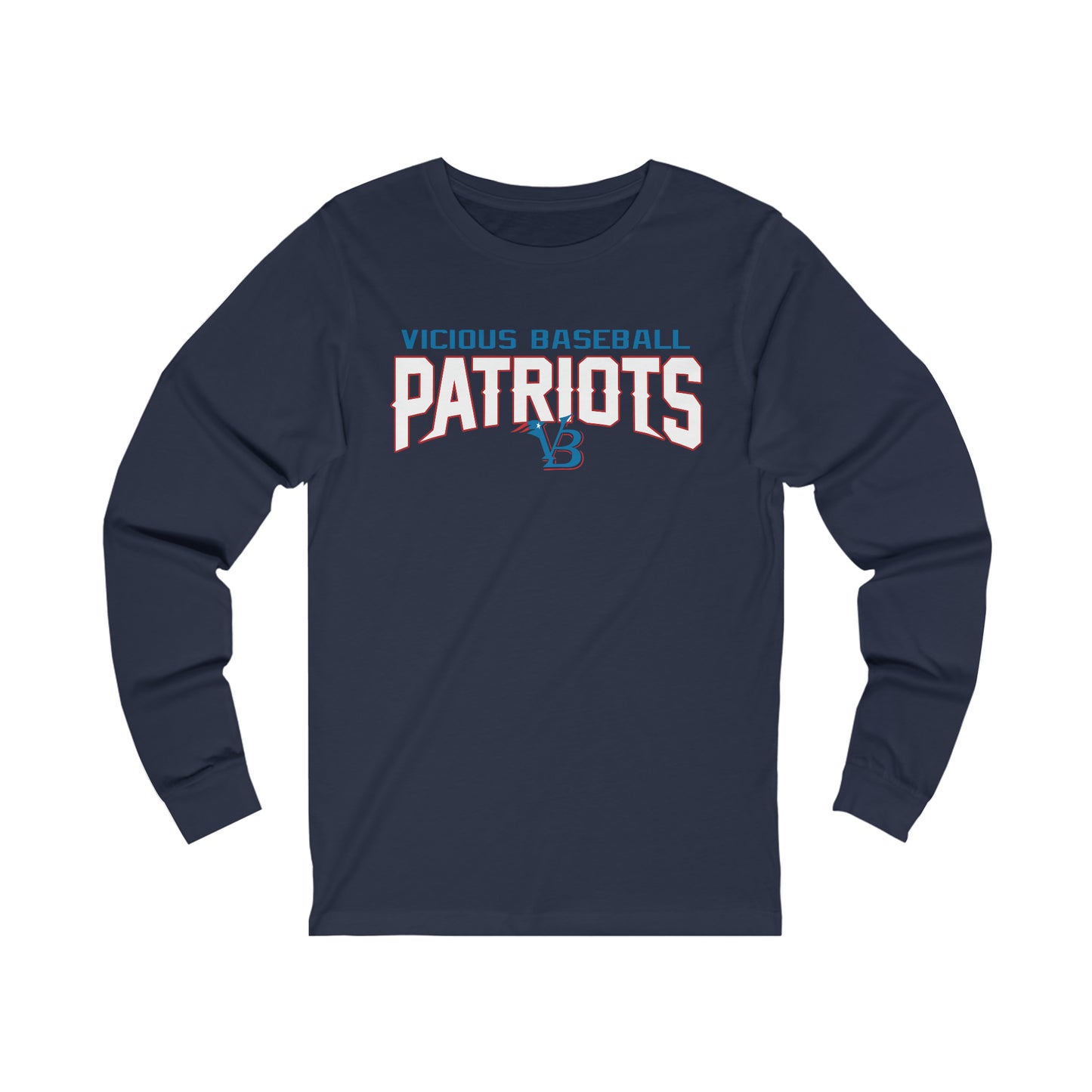 VB Patriots Jersey Long Sleeve Tee