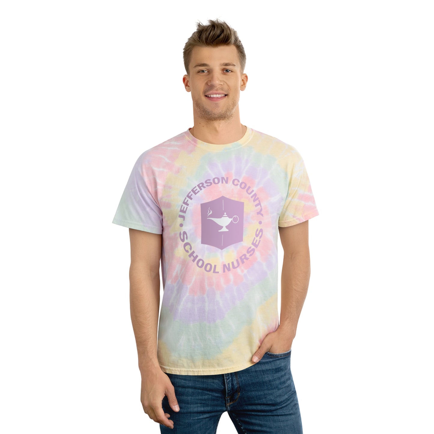 JefCoEd Nurse Tie-Dye Tee